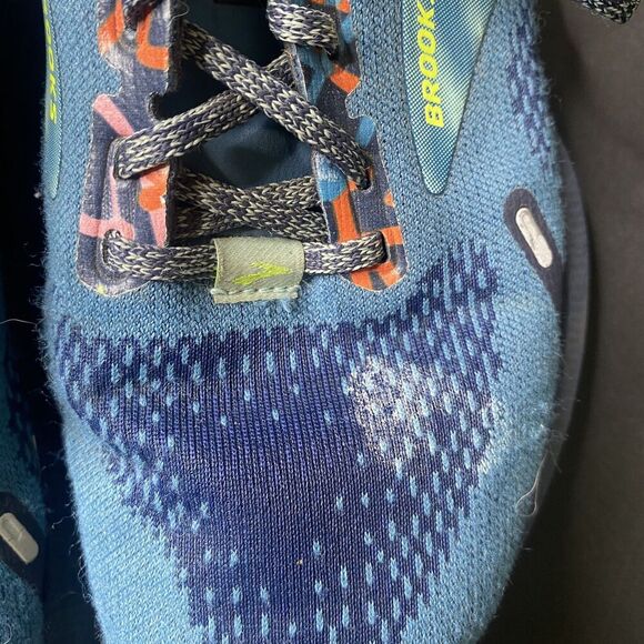 Brooks Launch GTS 9 Shoes Womens Size 8 Blue Multicolor Running Sneakers Support - Picture 4 of 9